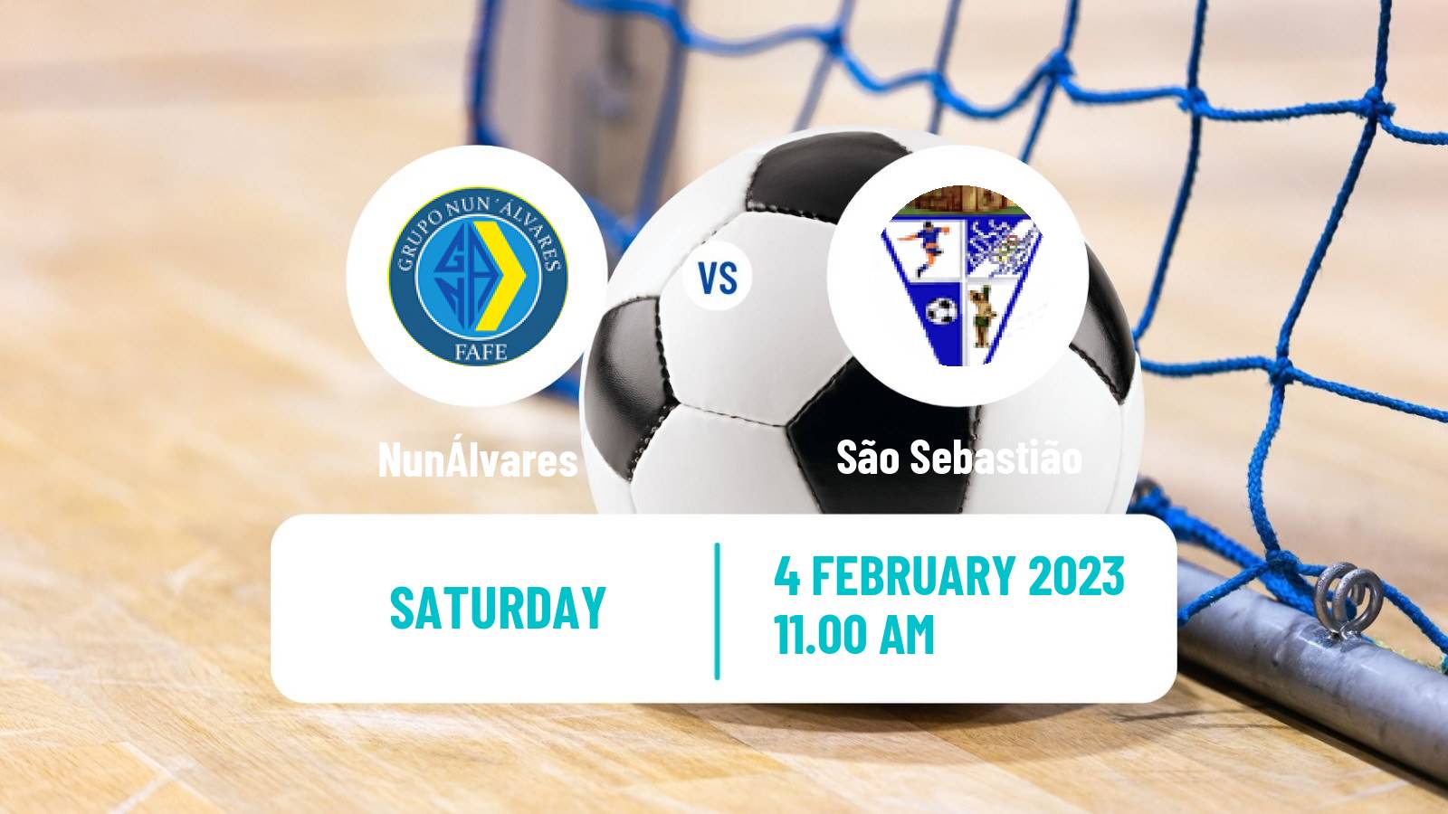 Futsal Taca de Portugal Futsal NunÁlvares - São Sebastião