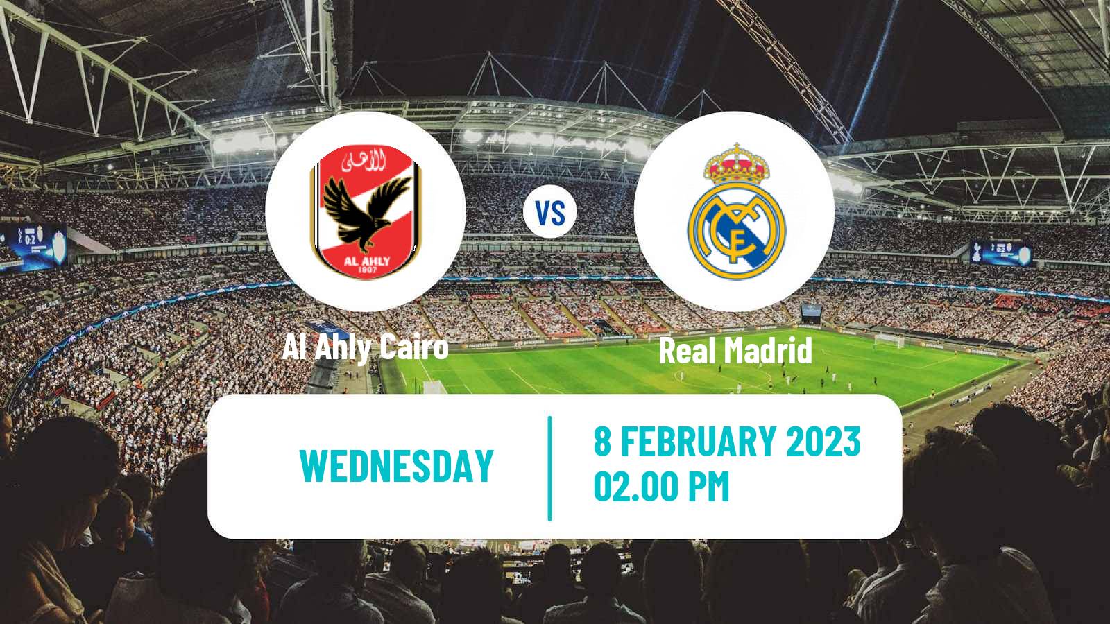 Soccer FIFA Club World Cup Al Ahly Cairo - Real Madrid