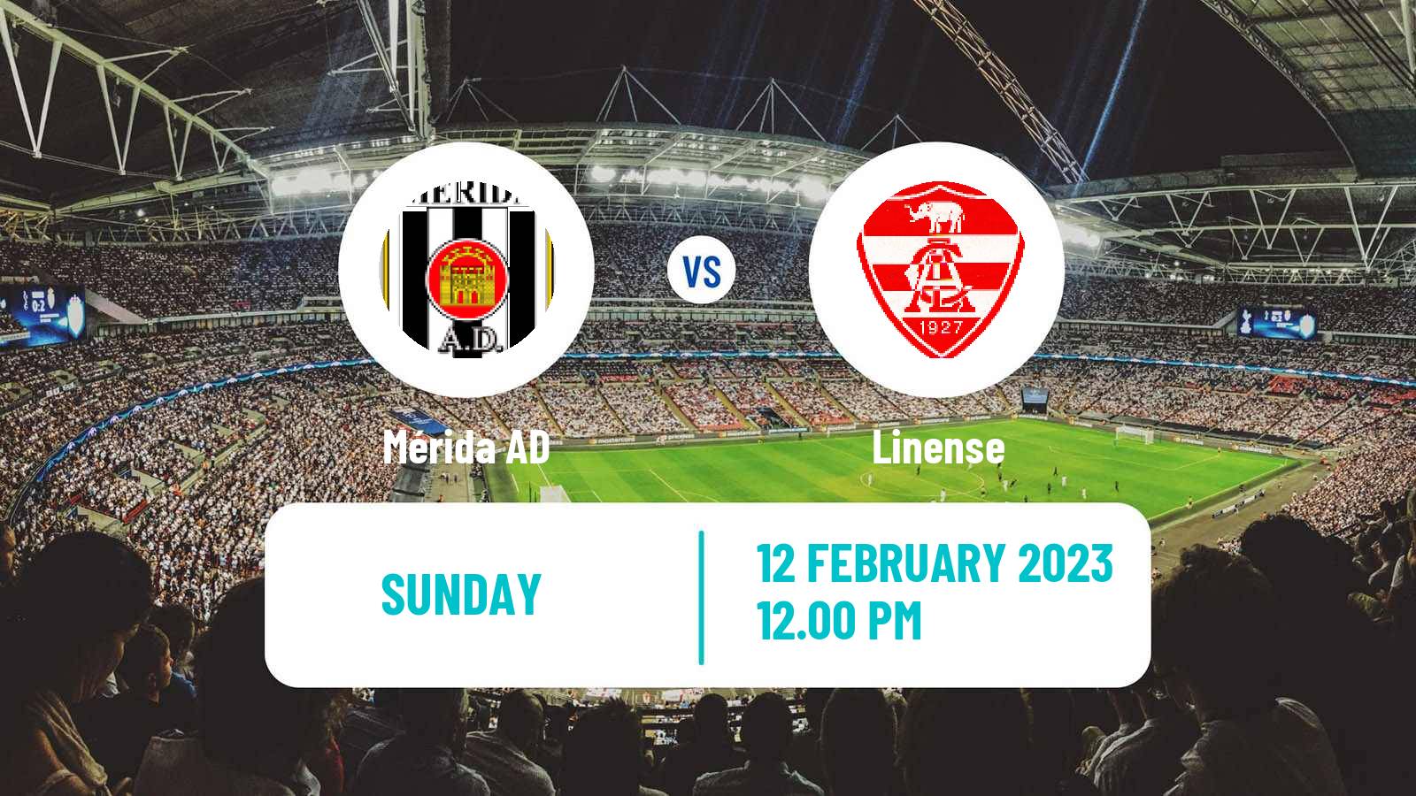 Soccer Spanish Primera RFEF Group 1 Mérida AD - Linense