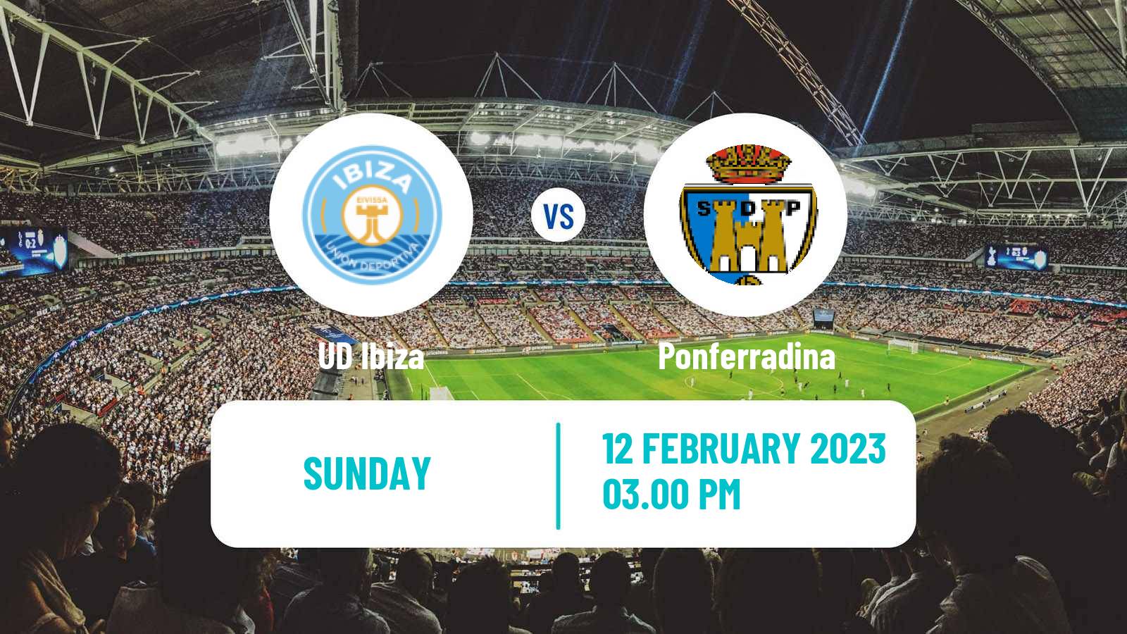 Soccer Spanish LaLiga2 Ibiza - Ponferradina