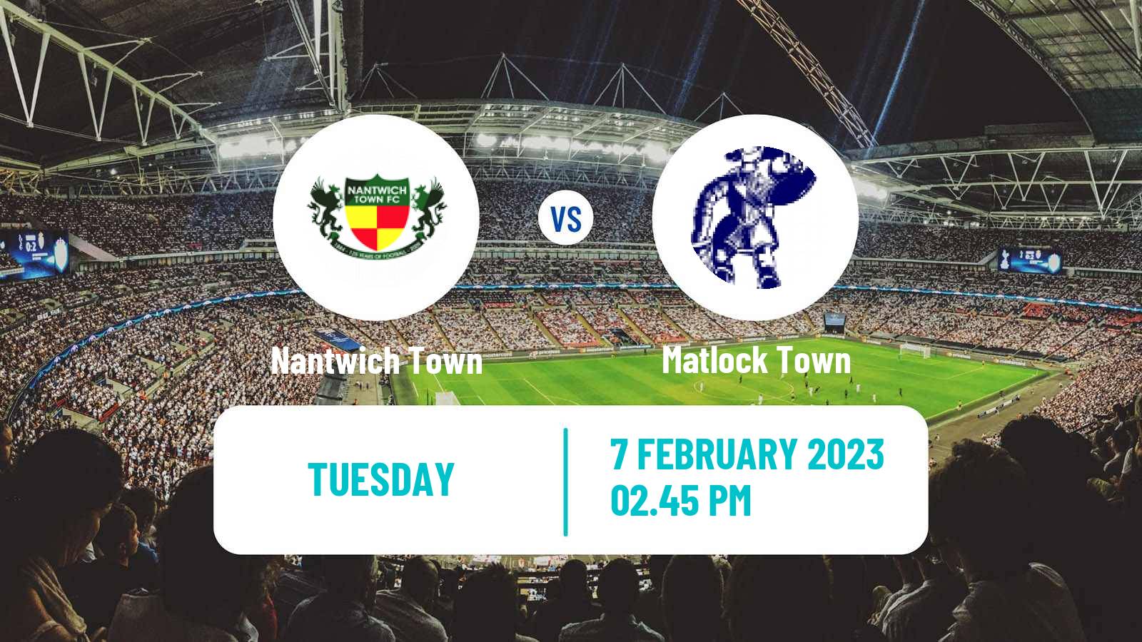Soccer English NPL Premier Division Nantwich Town - Matlock Town