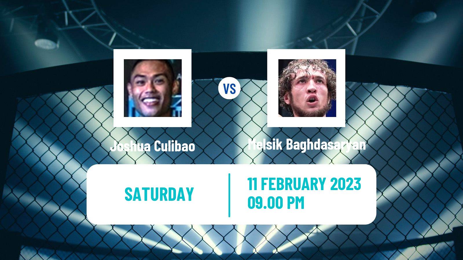 MMA MMA Joshua Culibao - Melsik Baghdasaryan