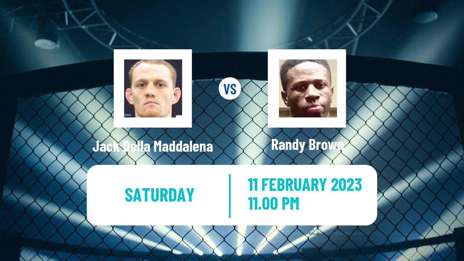 MMA MMA Jack Della Maddalena - Randy Brown