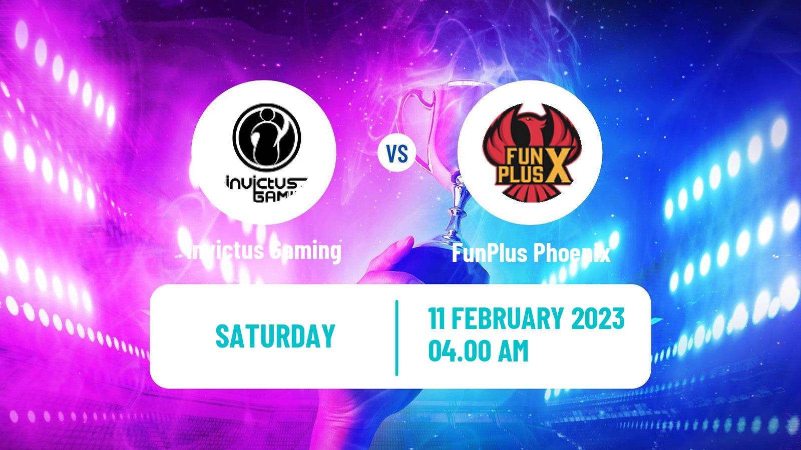 Esports eSports Invictus Gaming - FunPlus Phoenix