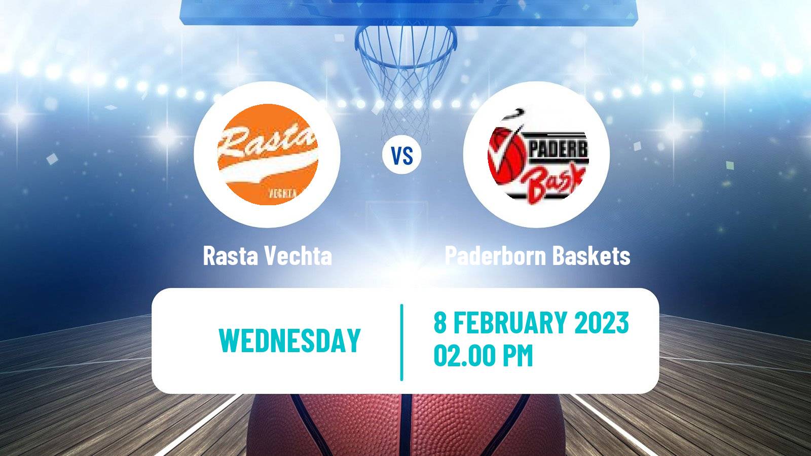 Basketball German Pro A Basketball Rasta Vechta - Paderborn Baskets