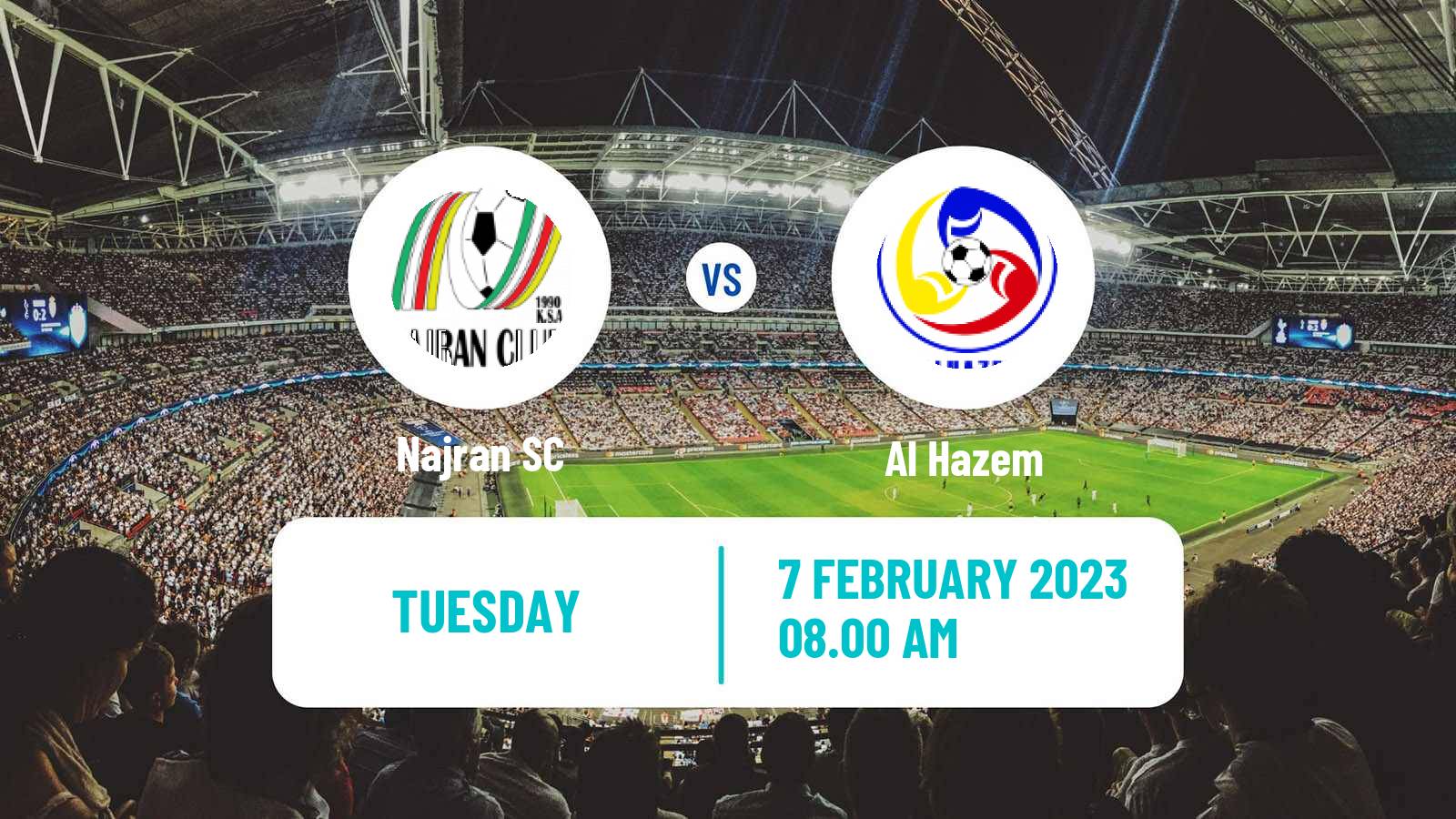 Football Saudi Division 1 Najran - Al Hazem