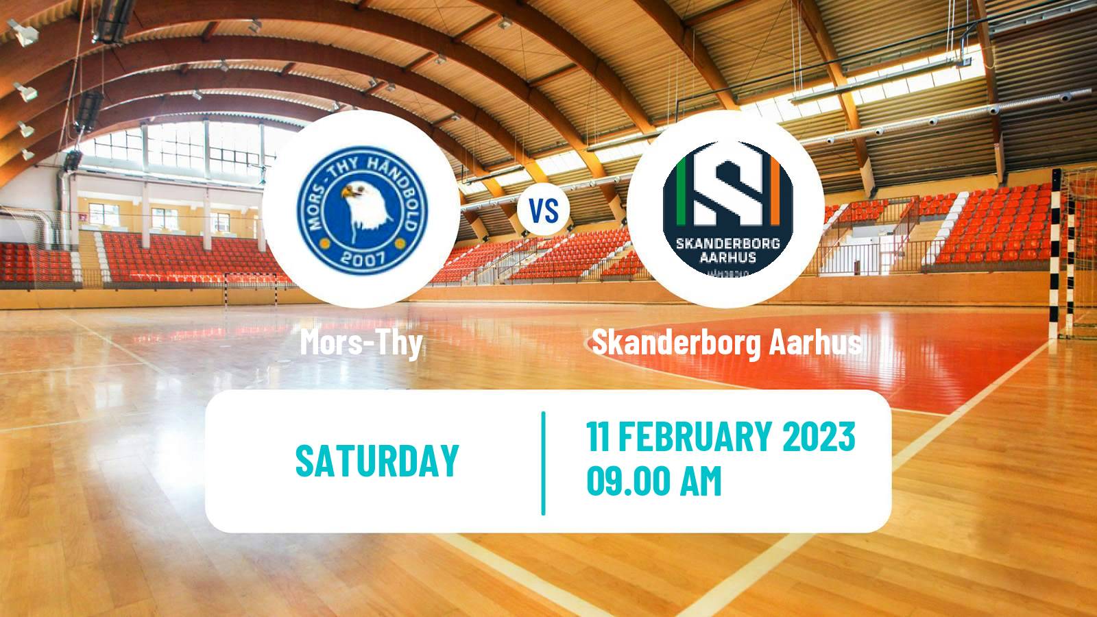 Handball Danish Handbold Ligaen Mors-Thy - Skanderborg Aarhus