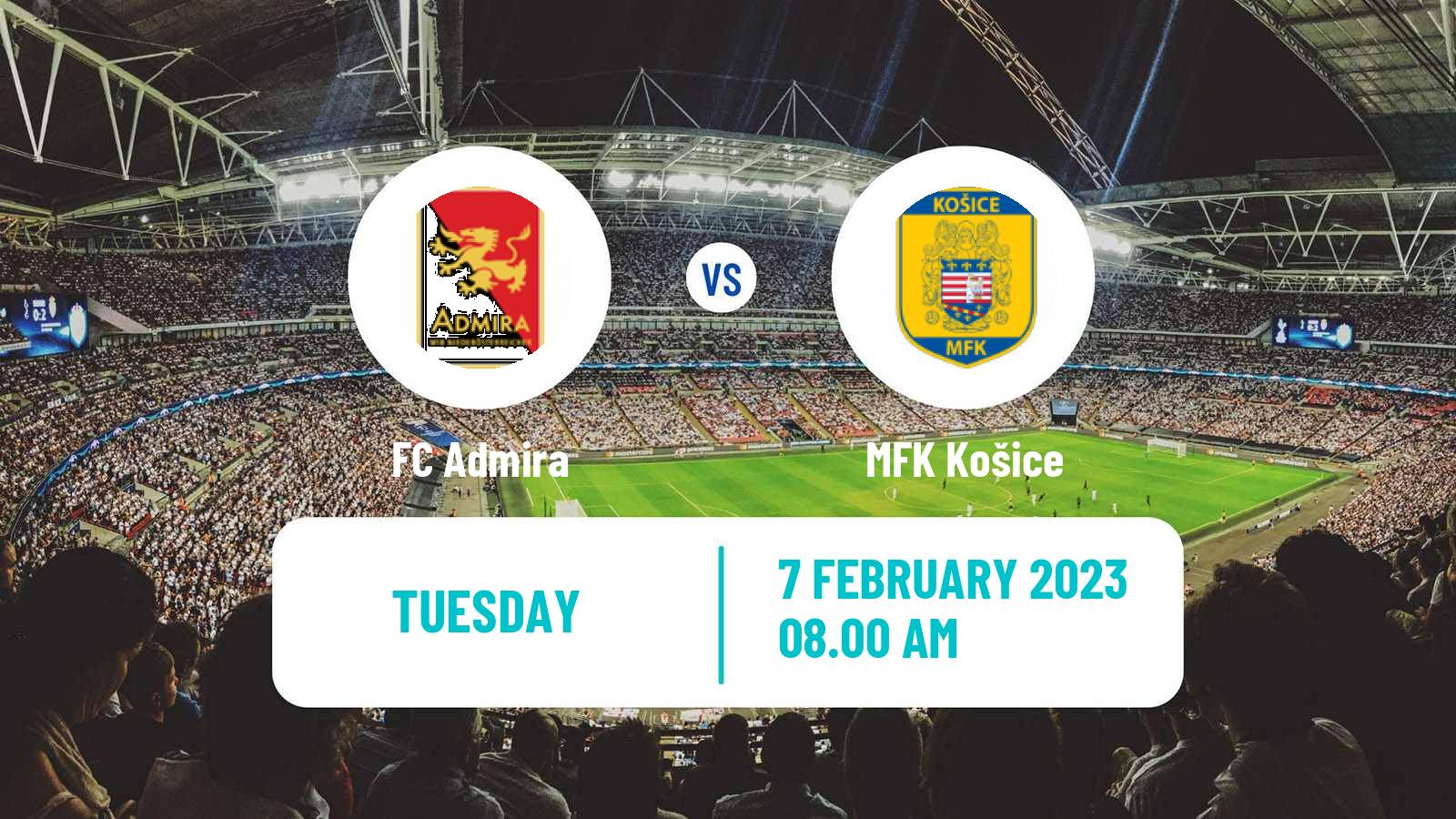 Soccer Club Friendly Admira - MFK Košice