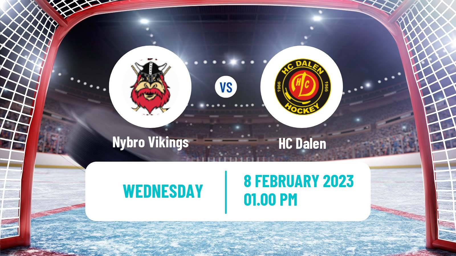 Hockey Swedish Hockey AllEttan Södra Nybro Vikings - Dalen