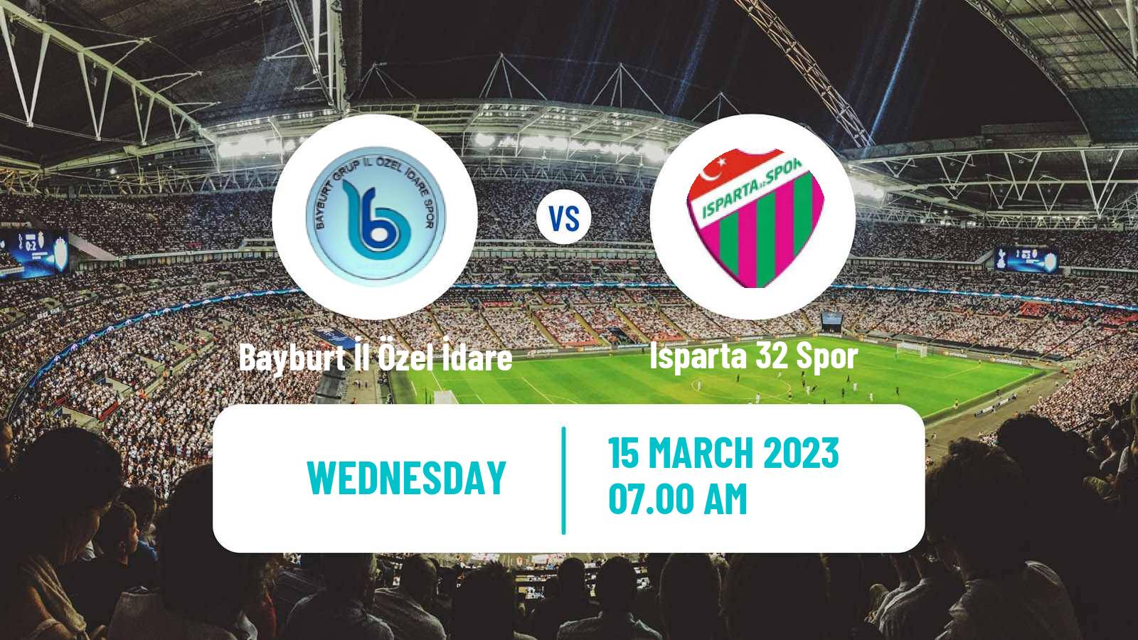Soccer Turkish Second League White Group Bayburt İl Özel İdare - Isparta 32 Spor
