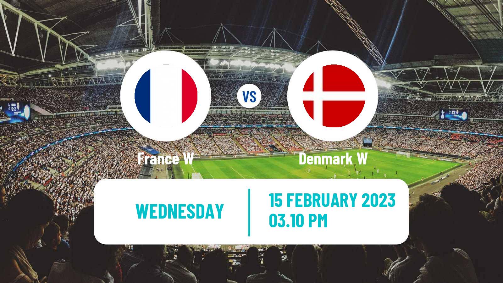 Soccer Tournoi de France Women France W - Denmark W