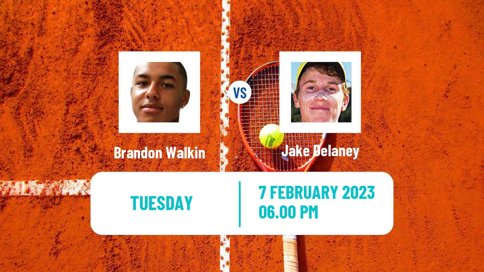 Tennis ITF Tournaments Brandon Walkin - Jake Delaney
