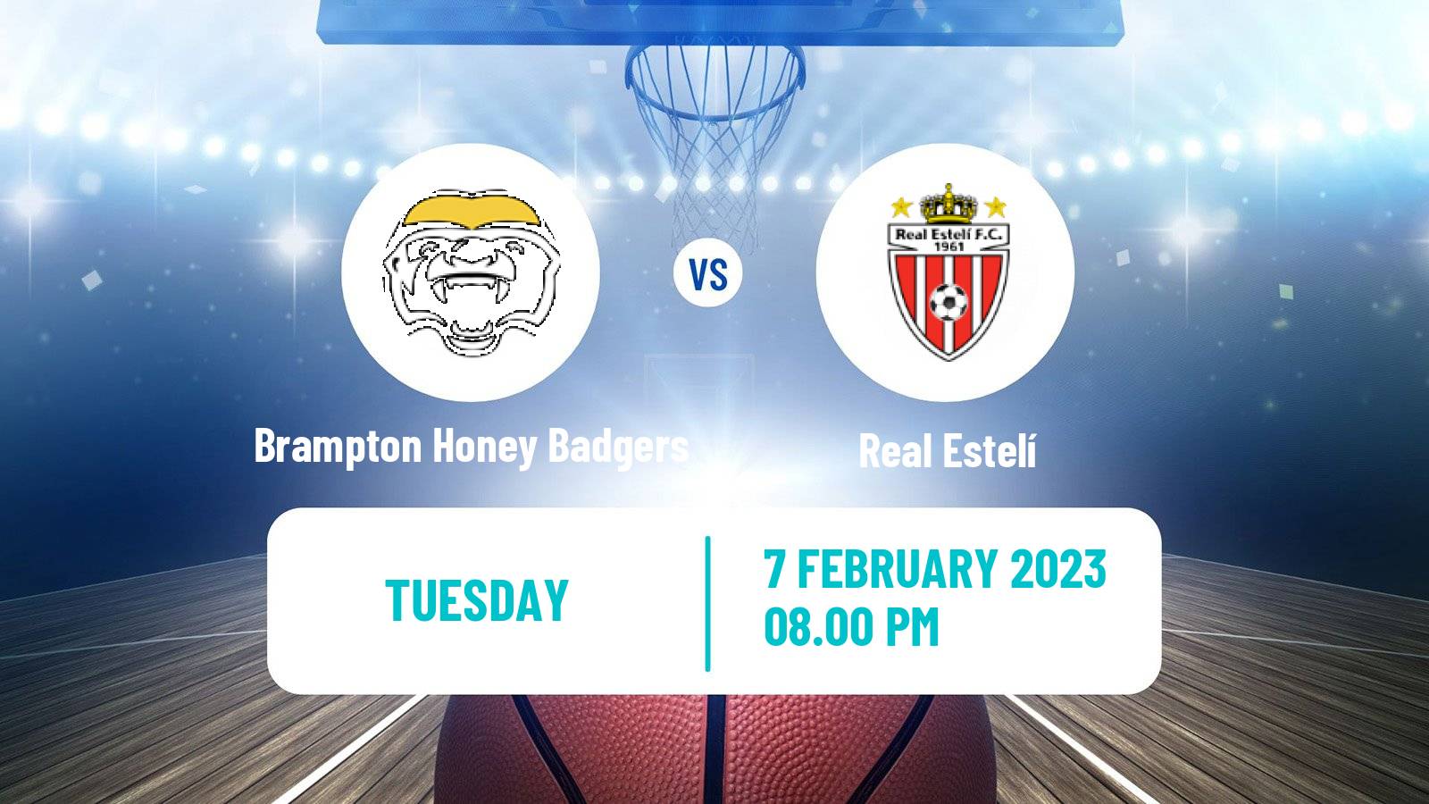 Basketball Champions League Americas Basketball Brampton Honey Badgers - Real Estelí