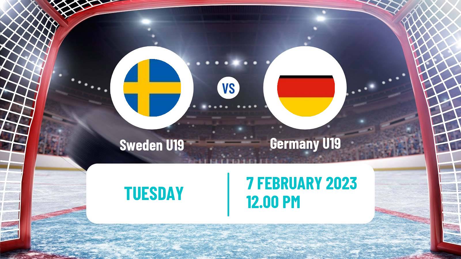 Hockey Friendly International Ice Hockey Sweden U19 - Germany U19