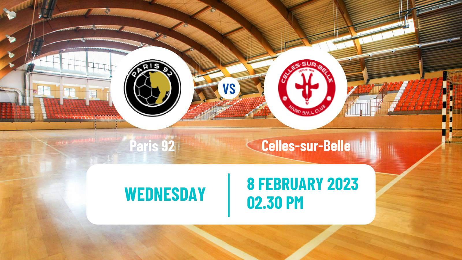 Handball French Division 1 Handball Women Paris 92 - Celles-sur-Belle