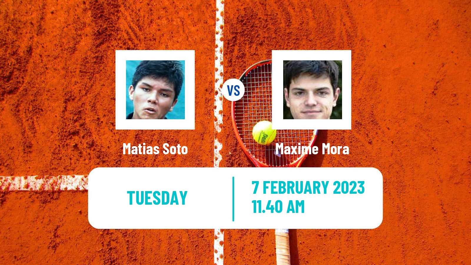Tennis ITF Tournaments Matias Soto - Maxime Mora