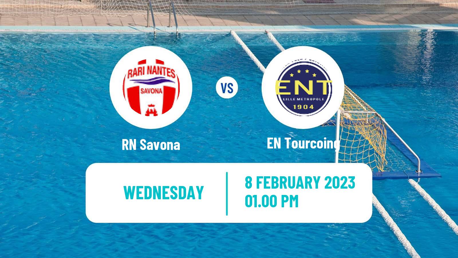 Water polo Euro Cup Water Polo Savona - Tourcoing