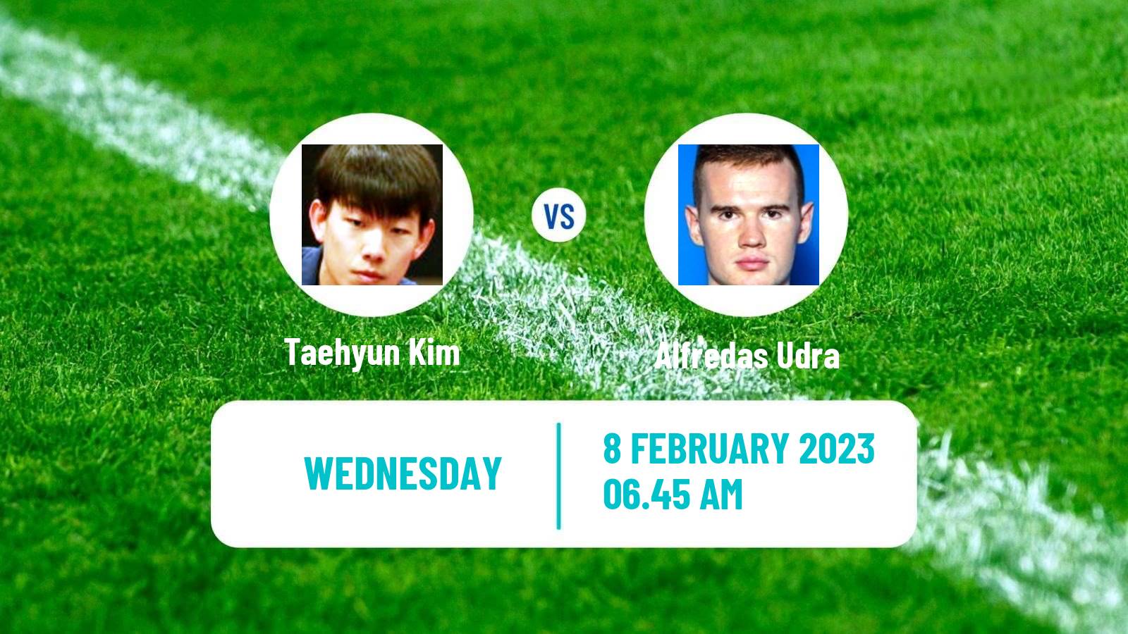 Table tennis Table Tennis Taehyun Kim - Alfredas Udra