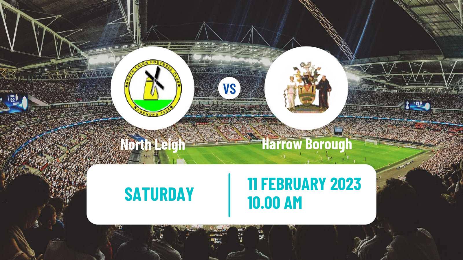 Soccer English Southern League South Division North Leigh - Harrow Borough
