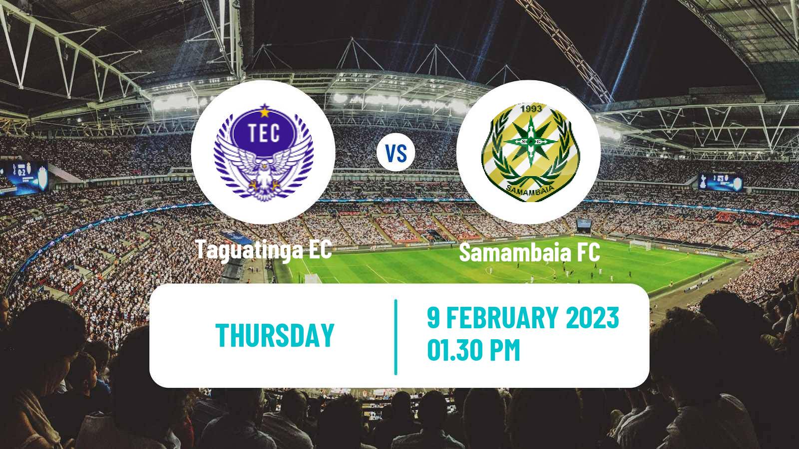 Soccer Brazilian Campeonato Brasiliense Taguatinga EC - Samambaia