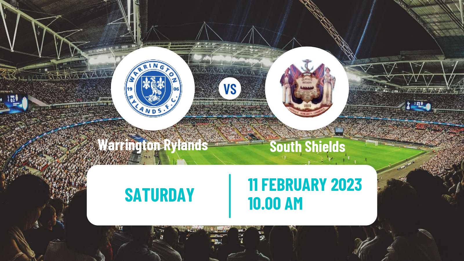 Soccer English NPL Premier Division Warrington Rylands - South Shields