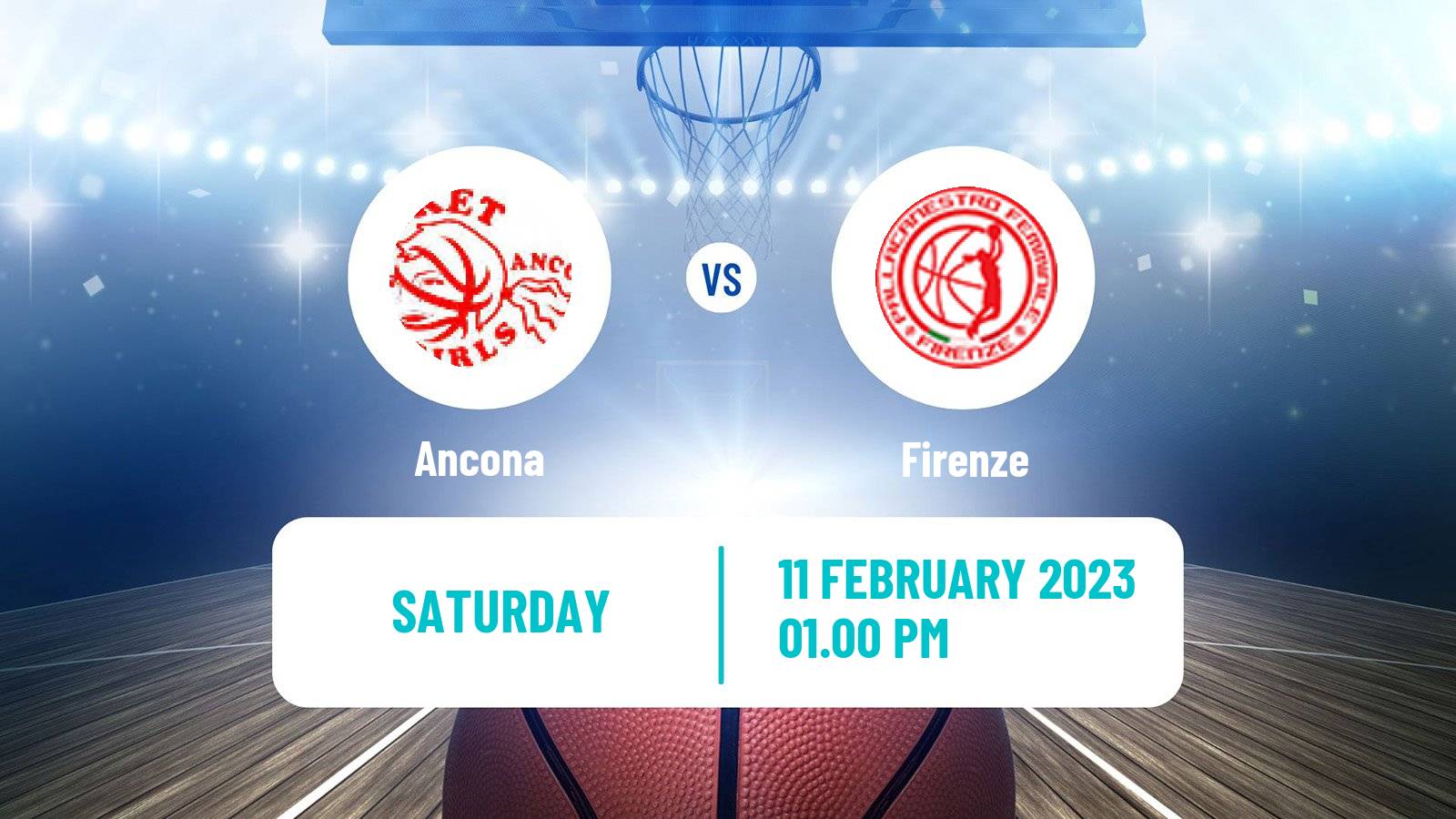 Basketball Italian Serie A2 South Basketball Women Ancona - Firenze