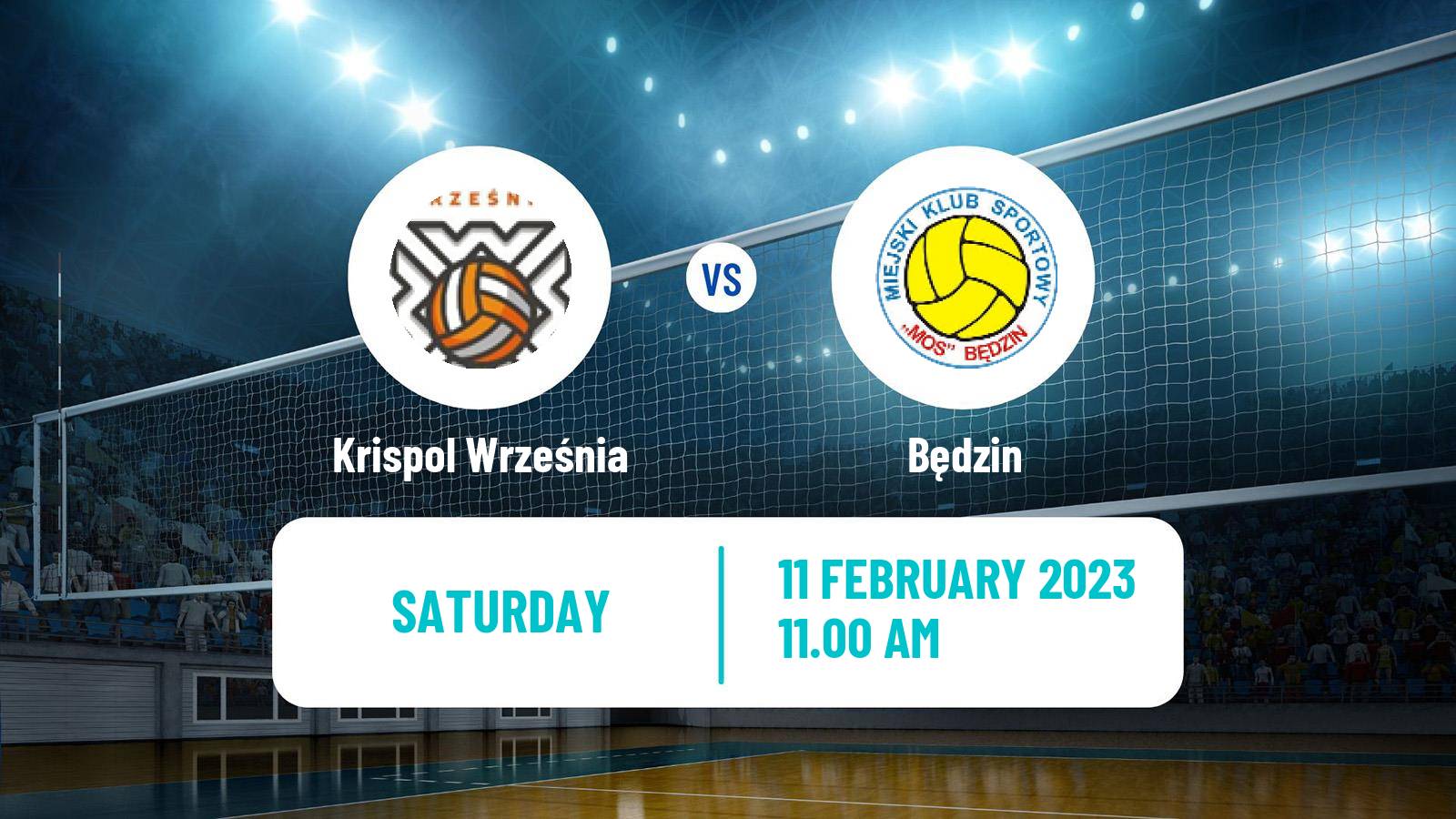 Volleyball Polish I Liga Volleyball Września - Będzin