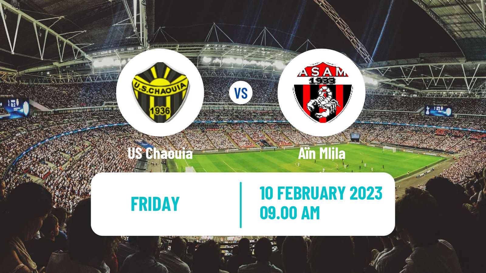 Soccer Algerian Ligue 2 Chaouia - Aïn Mlila