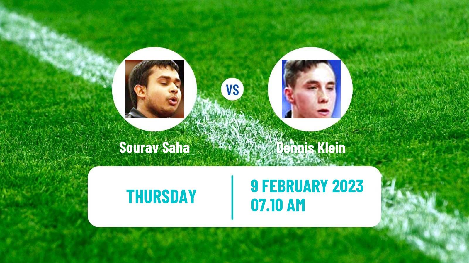 Table tennis Table Tennis Sourav Saha - Dennis Klein