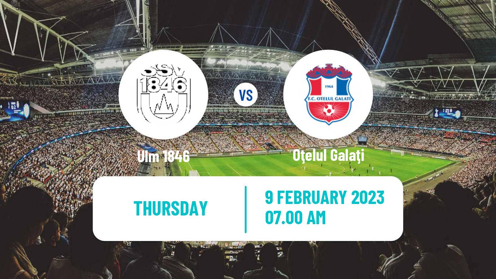 Soccer Club Friendly Ulm 1846 - Oţelul Galaţi