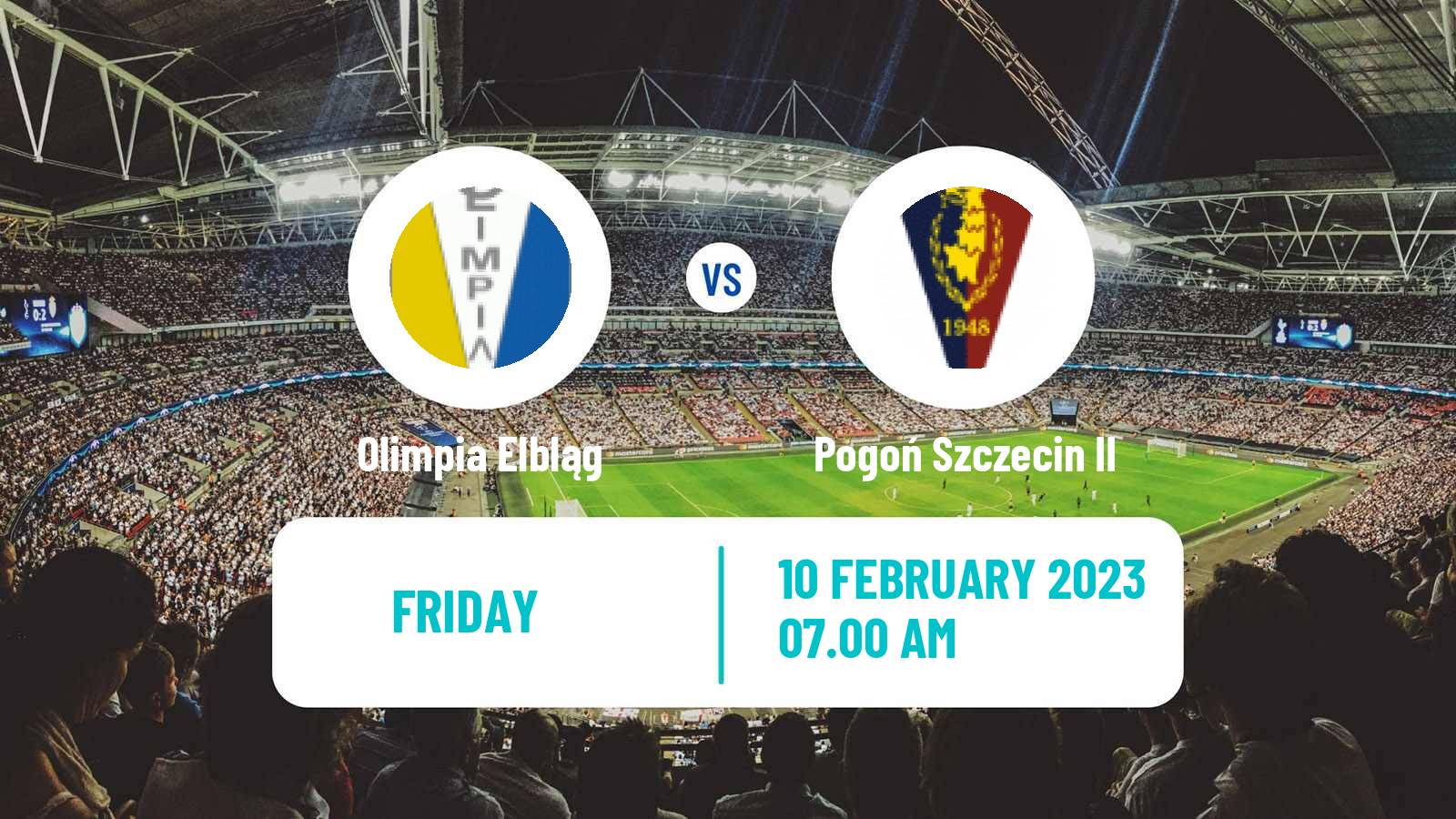 Soccer Club Friendly Olimpia Elbląg - Pogoń Szczecin II