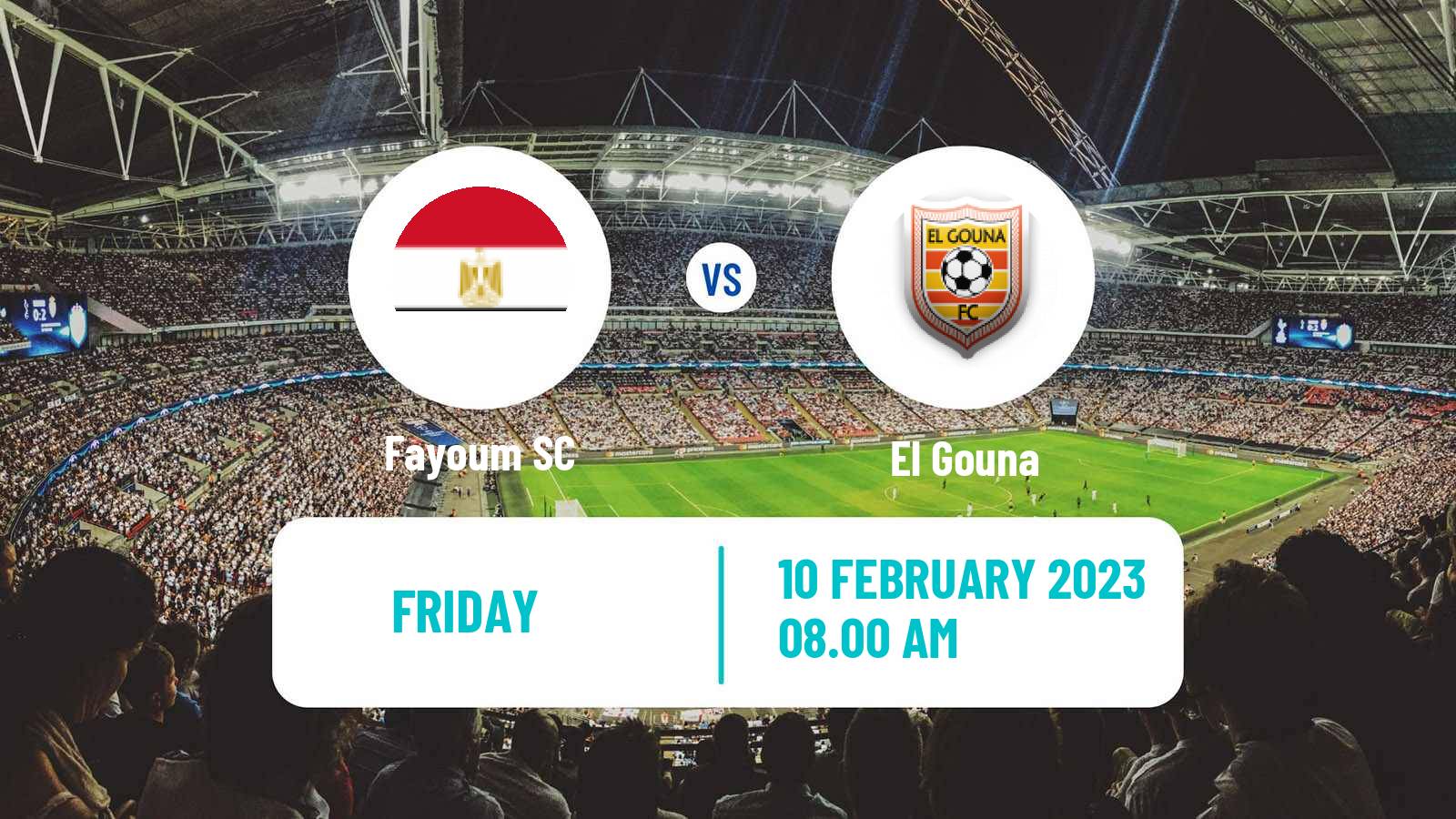 Soccer Egyptian Division 2 - Group A Fayoum - El Gouna