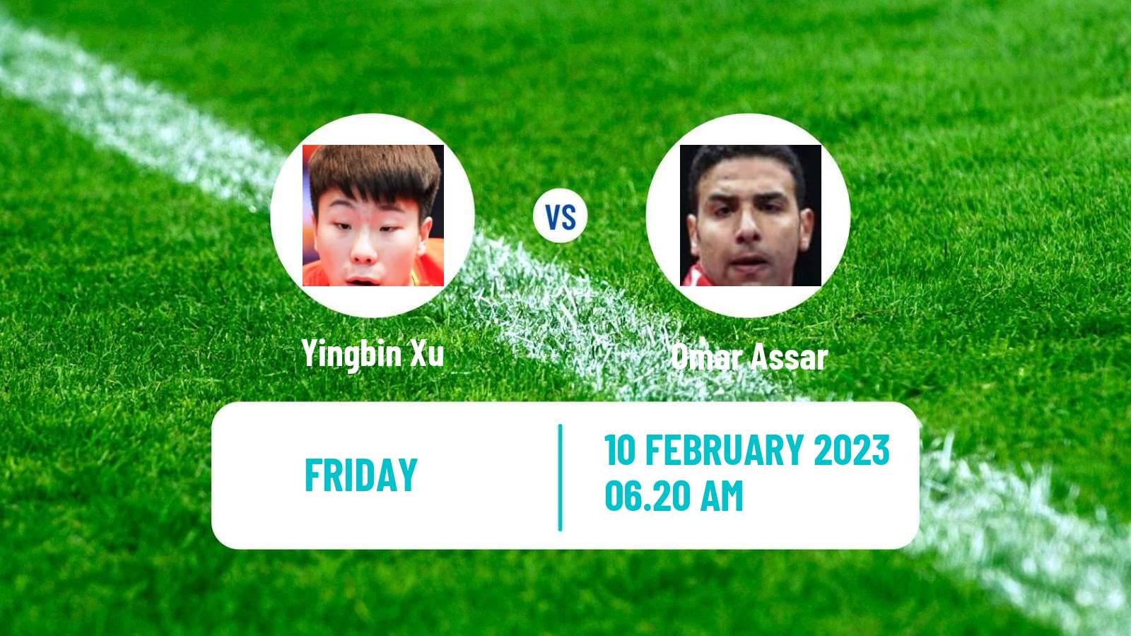 Table tennis Table Tennis Yingbin Xu - Omar Assar
