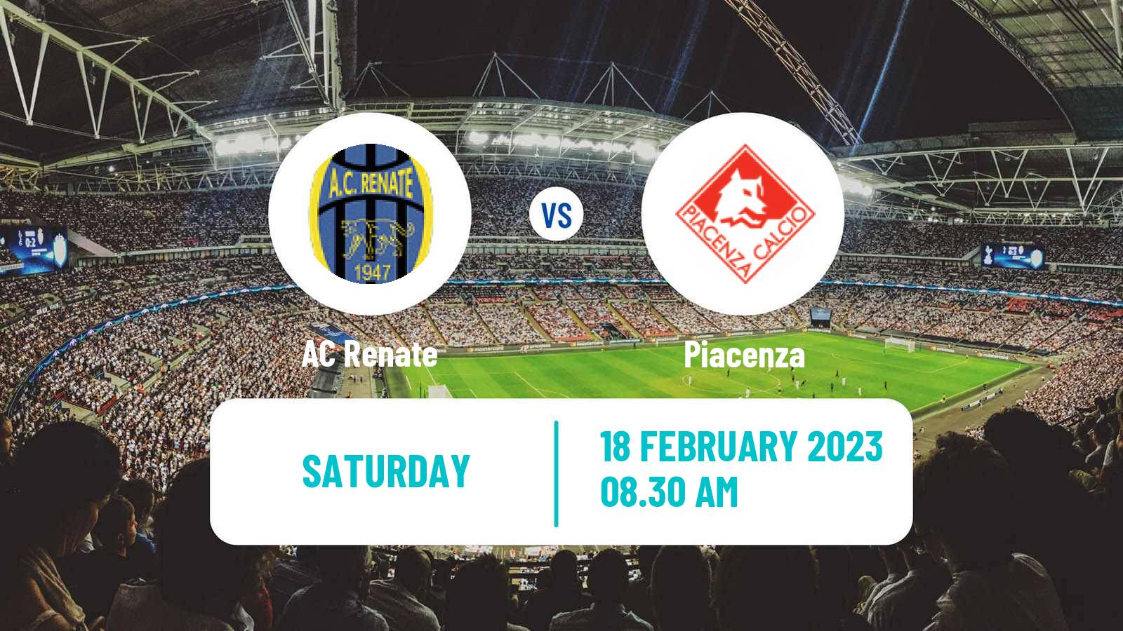 Soccer Italian Serie C Group A Renate - Piacenza