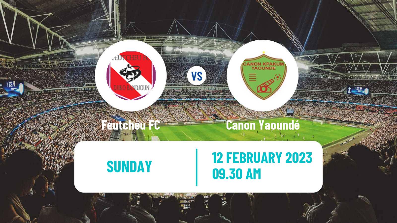 Soccer Cameroon Elite One Feutcheu - Canon Yaoundé