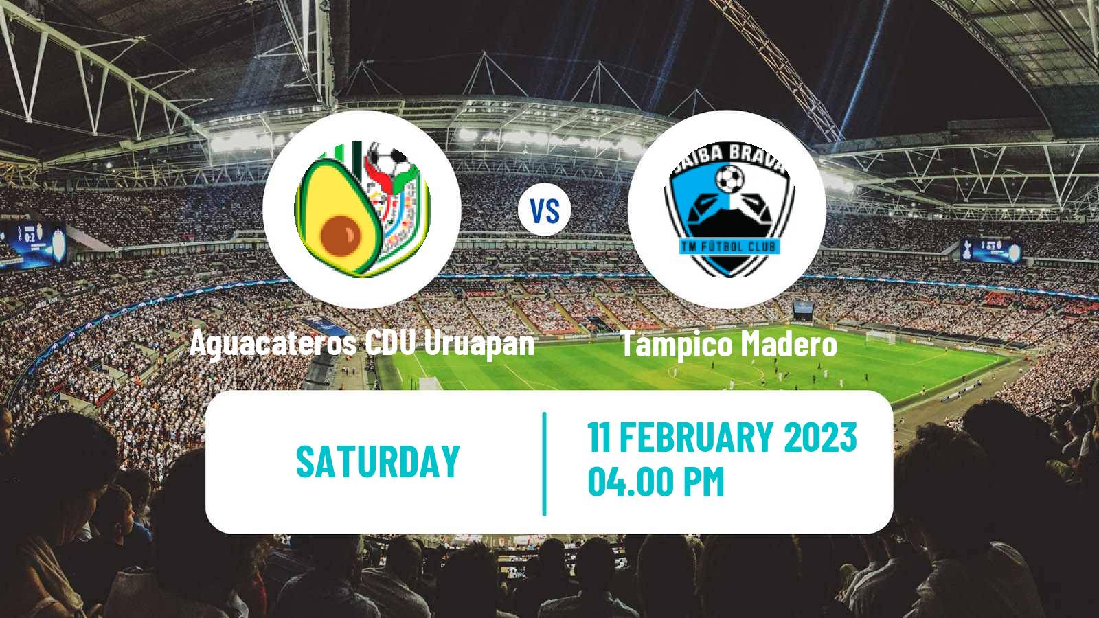 Football Mexican Liga Premier Serie A Aguacateros CDU Uruapan - Jaiba Brava