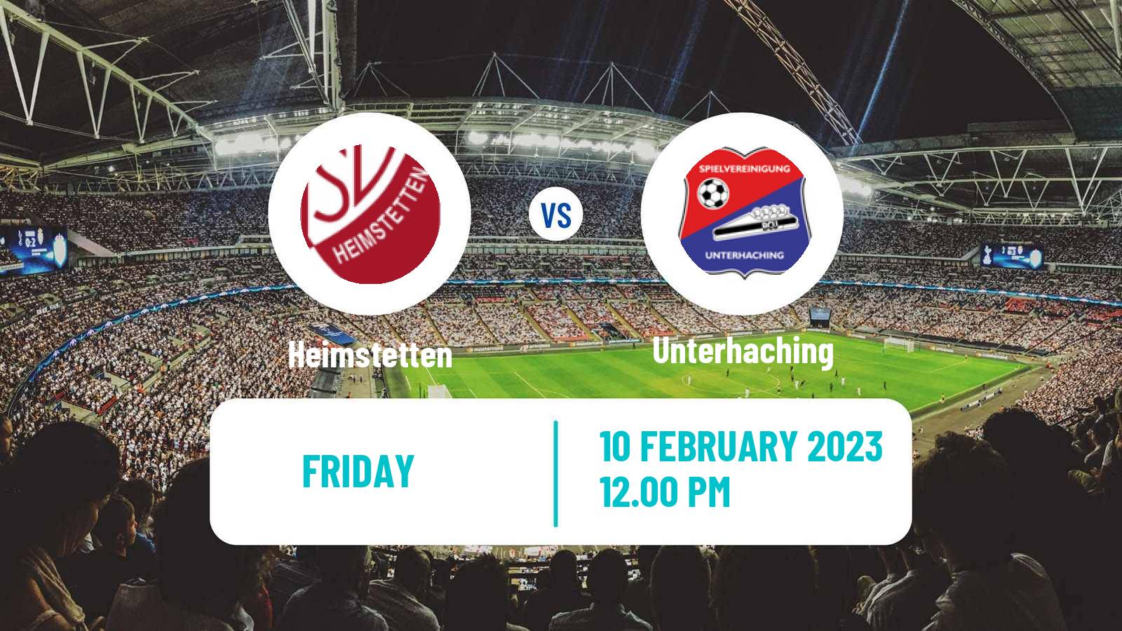 Soccer Club Friendly Heimstetten - Unterhaching