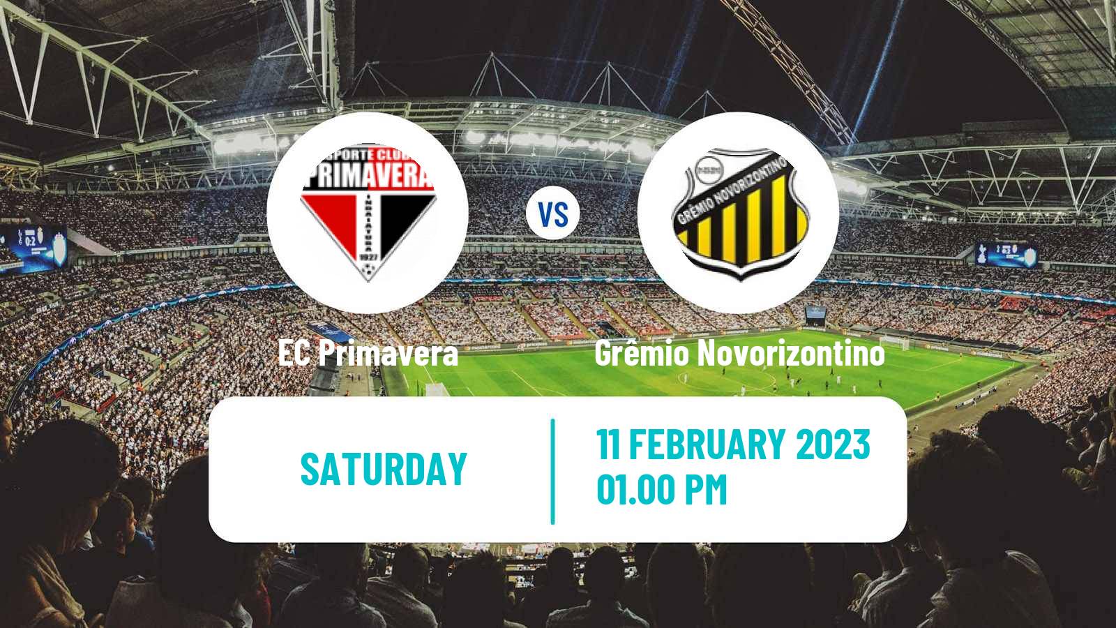 Soccer Brazilian Campeonato Paulista A2 EC Primavera - Grêmio Novorizontino