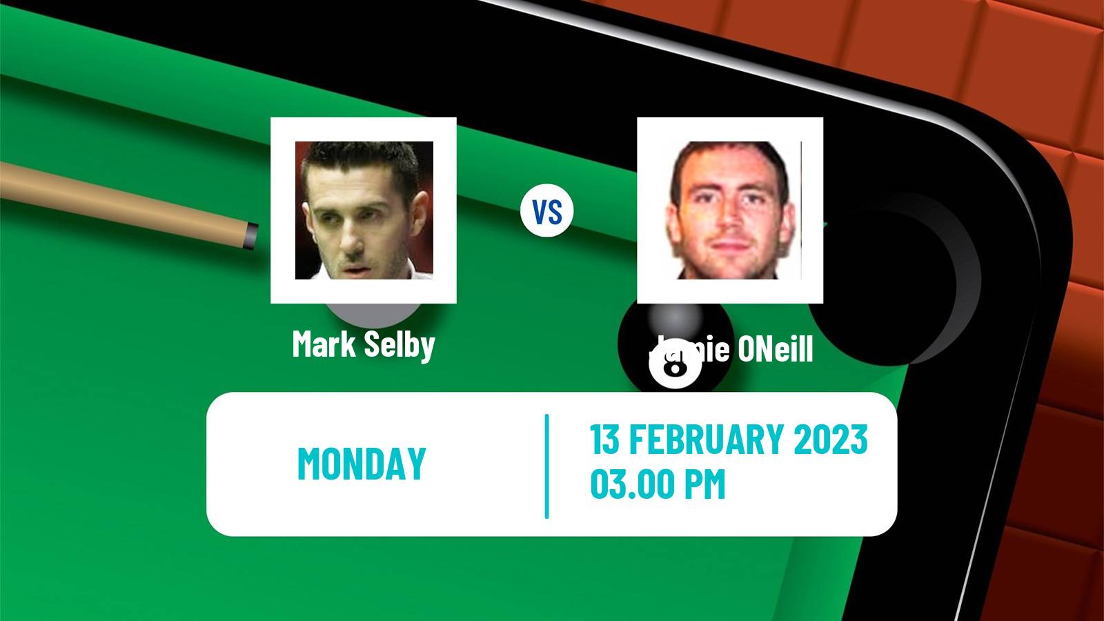 Snooker Snooker Mark Selby - Jamie ONeill