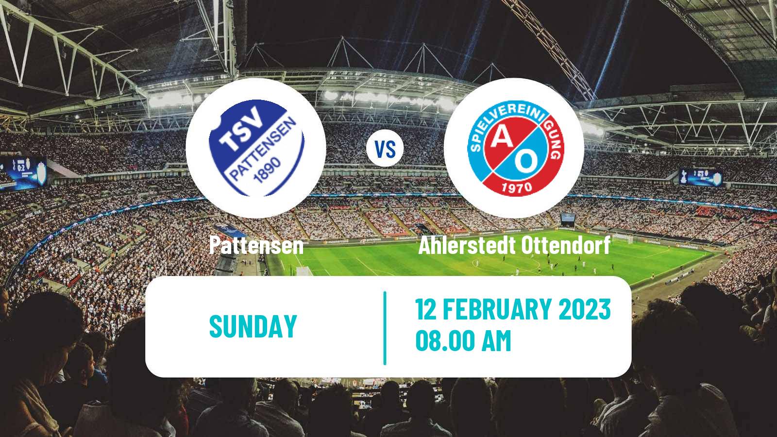 Soccer German Oberliga Niedersachsen Pattensen - Ahlerstedt Ottendorf