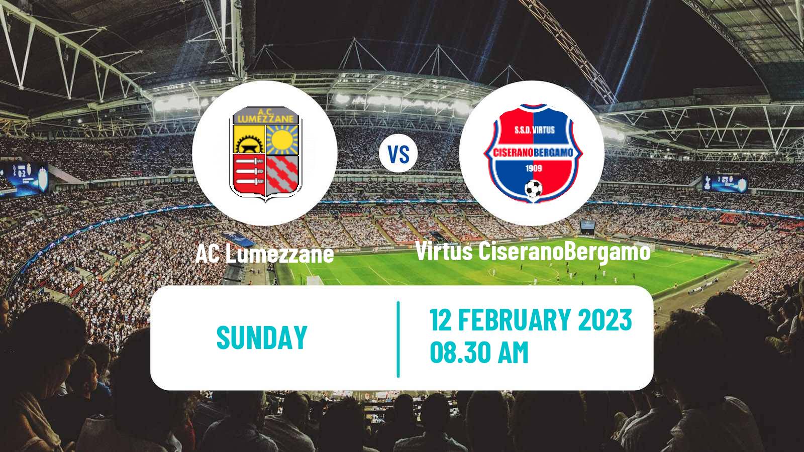 Soccer Italian Serie D - Group B Lumezzane - Virtus CiseranoBergamo