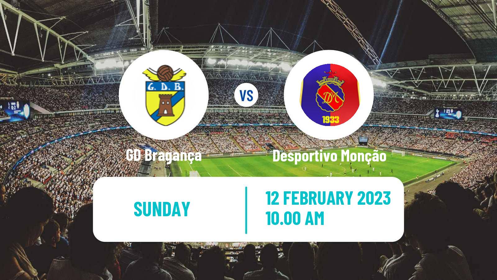 Soccer Campeonato de Portugal Bragança - Desportivo Monção