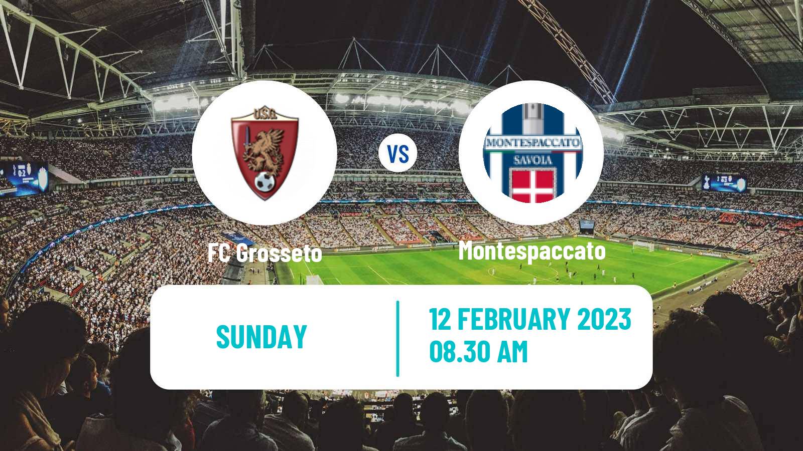 Soccer Italian Serie D - Group E Grosseto - Montespaccato