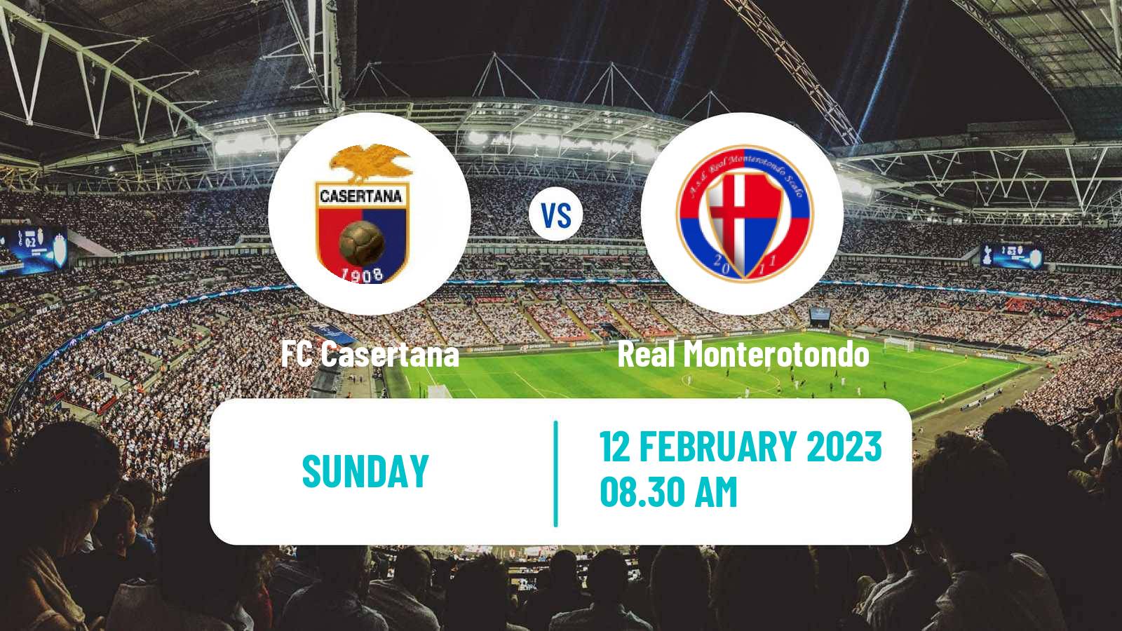 Soccer Italian Serie D - Group G Casertana - Real Monterotondo