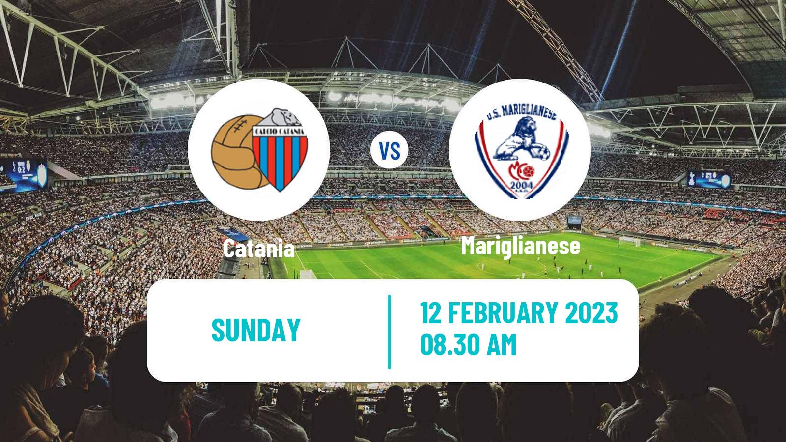 Soccer Italian Serie D - Group I Catania - Mariglianese