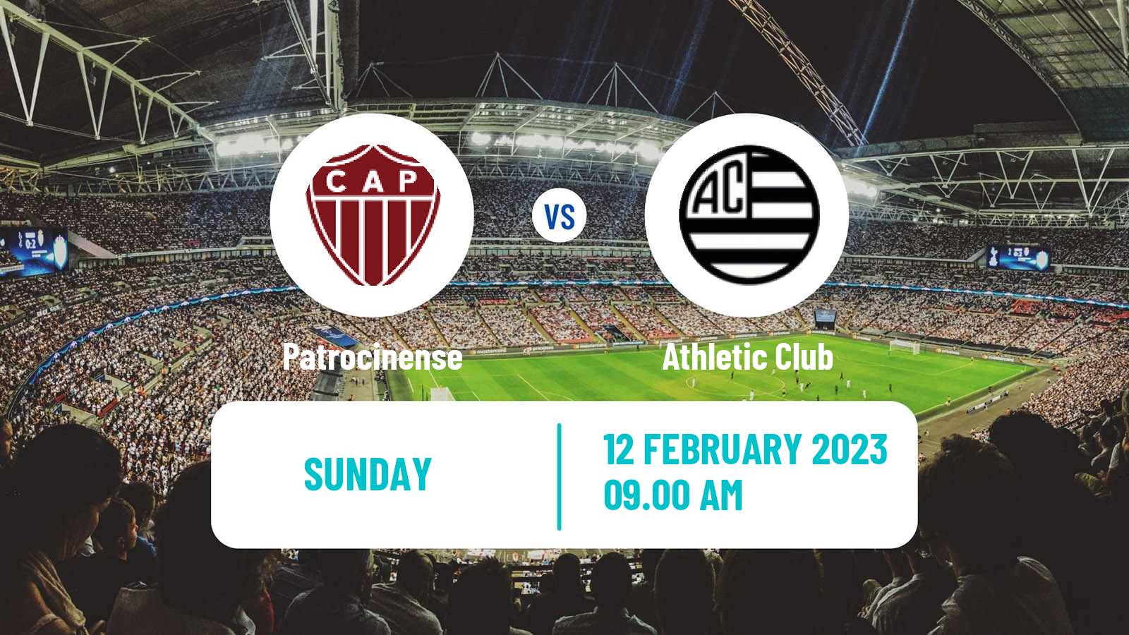 Soccer Brazilian Campeonato Mineiro Patrocinense - Athletic Club