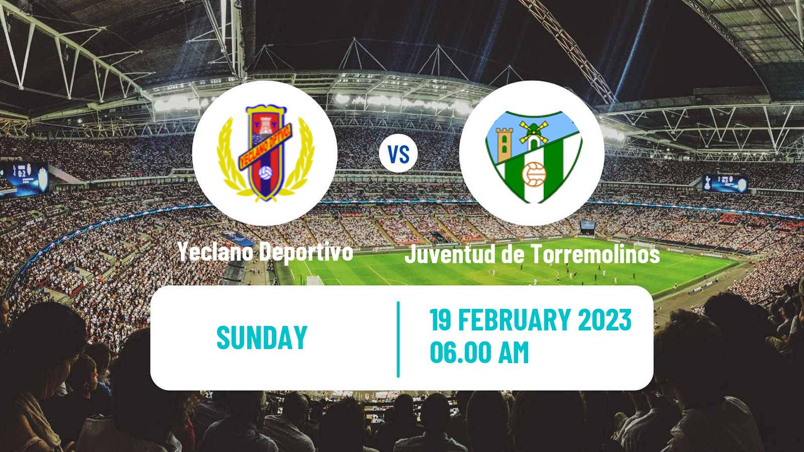 Soccer Spanish Segunda RFEF - Group 4 Yeclano Deportivo - Juventud de Torremolinos