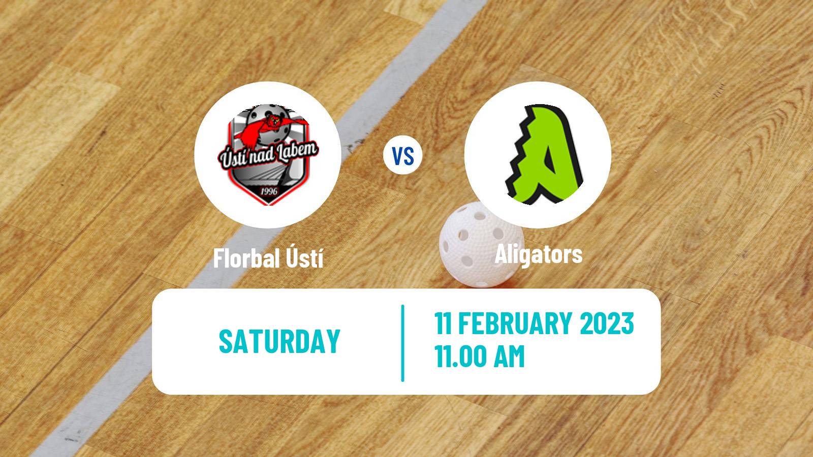 Floorball Czech 1 Liga Floorball Florbal Ústí - Aligators