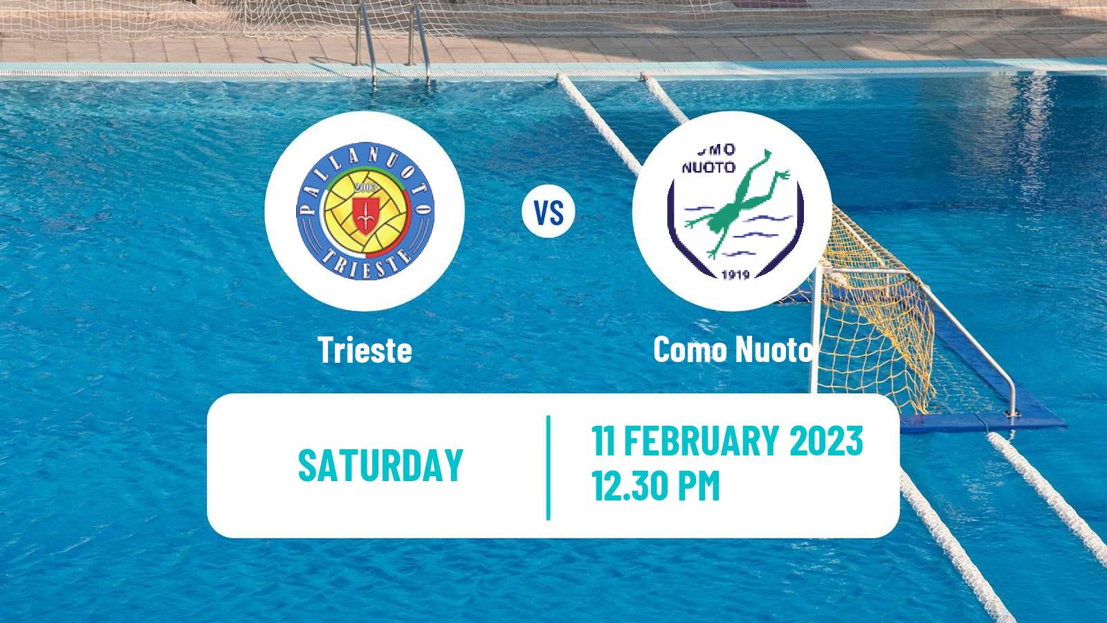 Water polo Italian A1 Water Polo Women Trieste - Como Nuoto