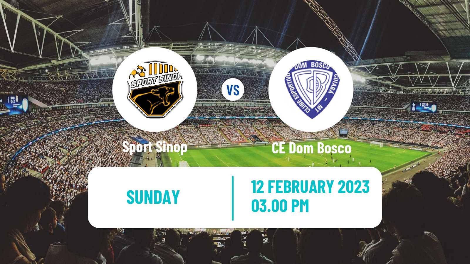 Soccer Brazilian Campeonato Matogrossense Sport Sinop - Dom Bosco